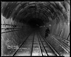 Ring #97 Northbound Express tunnel.