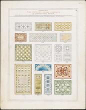 Tiffany Glass Company pattern