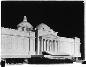 Model of the Brooklyn Institute of Arts and Sciences.