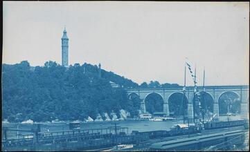 [Water Works Tower & High Bridge.]