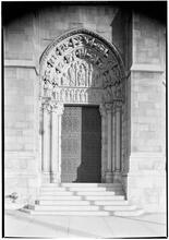 Riverside Church. Chapel entrance detail.