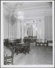 [The ballroom at the Lotos Club.]