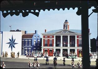 [Scene in "American Jubilee".]