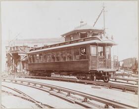 [Train car.]