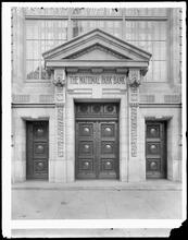 214 Broadway. National Park Bank, entrance.