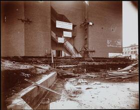 Theatre, New Montauk, Removing Building.