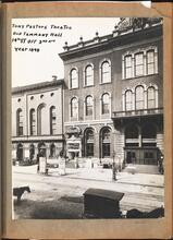 Tony Pastor's 14th Street Theatre - Old Tammany Hall - 14th St. off 3rd Ave. - Year 1898