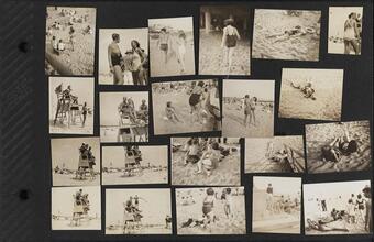 [Beach scenes at Coney Island.]