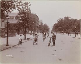 Sports, Bicycling, New York Streets.
