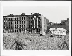 South Bronx site of the 1980 "People's Convention" in opposition to the Democratic Party's nominating convention downtown