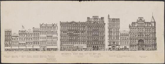 Broadway, West Side, 17th to 20th Sts.
