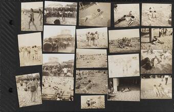 [Beach scenes at Coney Island.]