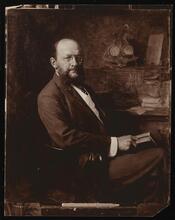 Portrait, Emil Boas, American Mgr. for Hamburg-American Line.