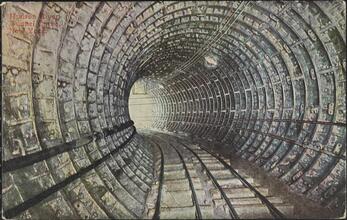 Hudson River Tunnel Curve, New York