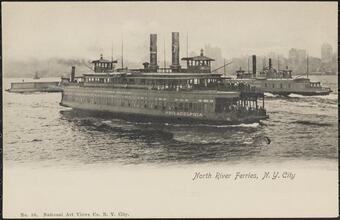 North River Ferries, N.Y. City.