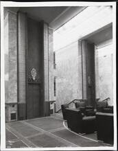 [S.S. "Normandie", Elevator, Foyer, B. Deck]