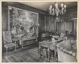 Mr. Arnold L. Scheuer's Residence 2 East 80th Street. Library