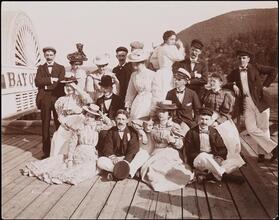 Excursions, Witmark Music Co., Excursion to Newburgh, N.Y. on Hudson River Boat.