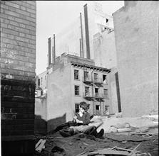 Boy Playing in Junk