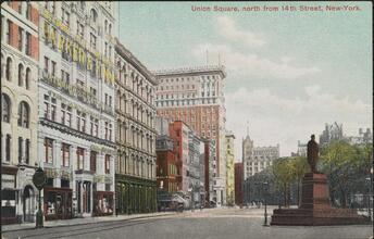Union Square, north from 14th Street, New - York.