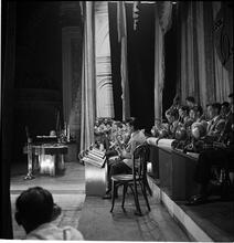 Swing Band Contest Sponsored by LOOK [Band on stage.]