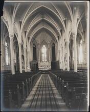 [Church. Interior, chancel.]