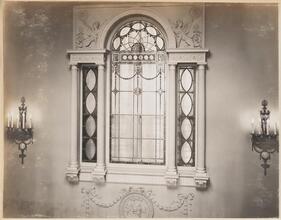 Residence of H. A. Tremaine, Cleveland. O. Stair platform window