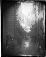 Bandits' Roost - a Mulberry Bend Alley.