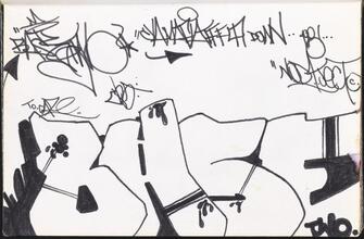 Base Two [Page in Daze's black book.]