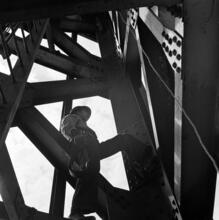 [Construction of the New York World's Fair site.]