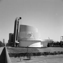 [Construction of the New York World's Fair site. Electrical Products building.]