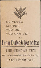 Iron Duke Cigarette