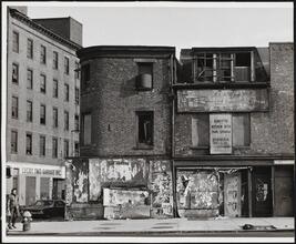 [East side of Bowery between Houston and East 1st Streets.]