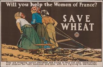 Will you help the Women of France? Save Wheat