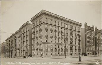 S.W. Cor. Ft. Washington Ave, and 181st St., New York.