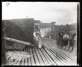 Scene on the Roof of the Mott Street Barracks