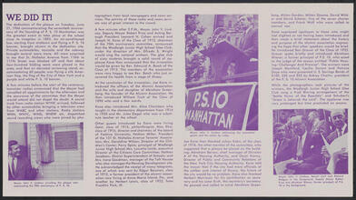 Public School 10 Manhattan Alumni Association Bulletin