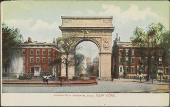 Washington Memorial Arch, New York.