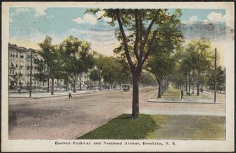 Eastern Parkway and Nostrand Avenue, Brooklyn, N. Y.