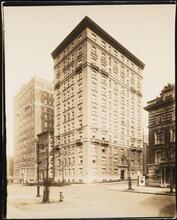 West 91st Street and West End Avenue. Apartment building