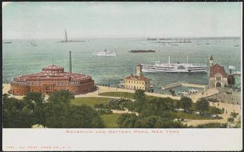 Aquarium and Battery Park, New York