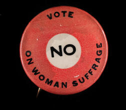 Vote "No" on Woman Suffrage