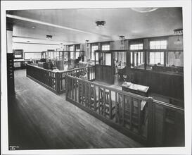 [Seamen's Church Institute, 25 South St., Interior, Social Service Room.]