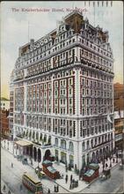 The Knickerbocker Hotel, New York.