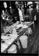 Fulton Fish Market: Interior.