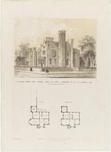 Suburban Gothic Villa, Murray Hill, N. Y. City. Residence of W. C. H. Waddell, Esq.