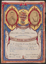 [Marriage of Robert John Orr and Lettitia Newby.]