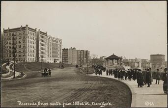 Riverside Drive, south from 153rd St., New York.