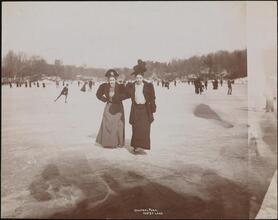 Skating, Central Park.