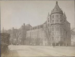 [Six views of Central Park and the Museum of Natural History.]
